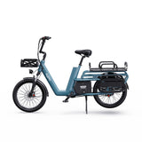 ONESPORT OT01 20" Vélo électrique Step-Through Longtail Cargo 650W Moteur 48V 27Ah Batterie