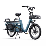 ONESPORT OT01 20" Vélo électrique Step-Through Longtail Cargo 650W Moteur 48V 27Ah Batterie