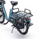 ONESPORT OT01 20" Vélo électrique Step-Through Longtail Cargo 650W Moteur 48V 27Ah Batterie