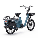 ONESPORT OT01 20" Vélo électrique Step-Through Longtail Cargo 650W Moteur 48V 27Ah Batterie