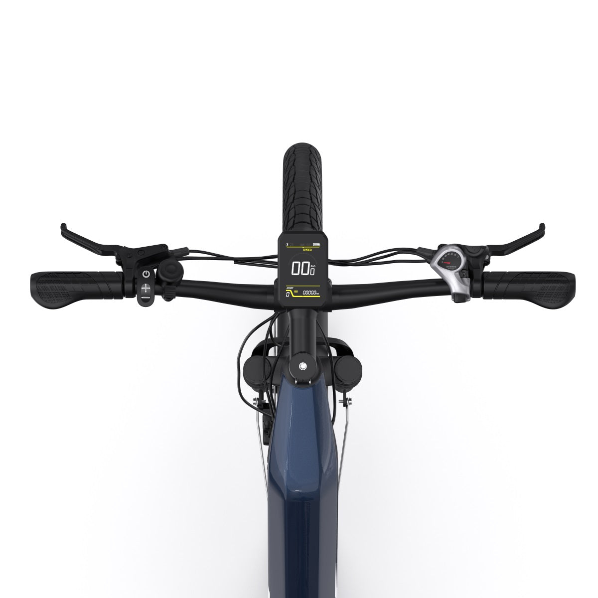 Écran pas à pas bleu OneSport OT05 pour vélo électrique