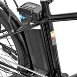 Le vélo de montagne électrique OneSport OT13 possède d'excellentes propriétés d'amorti et d'absorption des chocs, offrant aux cyclistes une expérience de conduite confortable et stable.OneSport OT13 montagne ebike 48V 15AН batterie lithium-ion électricité pure 40km assisté 60km,