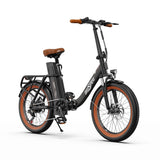 OneSport OT16-2 vélo électrique de banlieue pliable 48V 17Ah batterie 250W moteur noir et marron