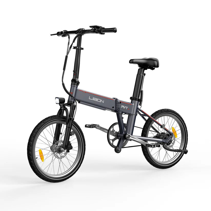 PVY Libon 20" Vélo électrique pliant 250W Moteur 36V 10Ah+10,4Ah Batteries doubles