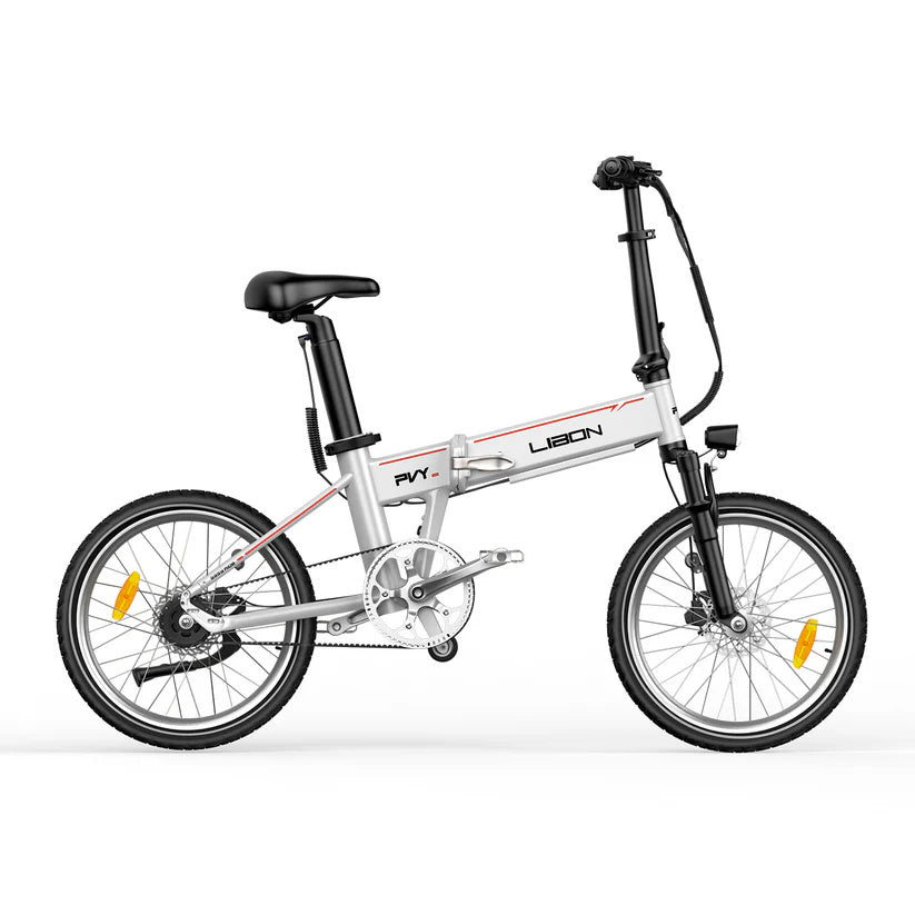 PVY Libon 20" Vélo électrique pliant 250W Moteur 36V 10Ah+10,4Ah Batteries doubles