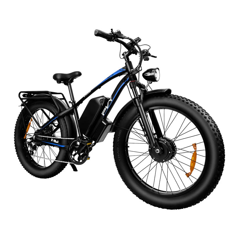 PVY Max26 26" Vélo électrique de montagne 250W*2 Moteur 48V 30Ah Batterie