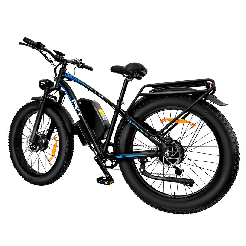 PVY Max26 26" Vélo électrique de montagne 250W*2 Moteur 48V 30Ah Batterie