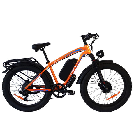 PVY Max26 26" Vélo électrique de montagne 250W*2 Moteur 48V 30Ah Batterie