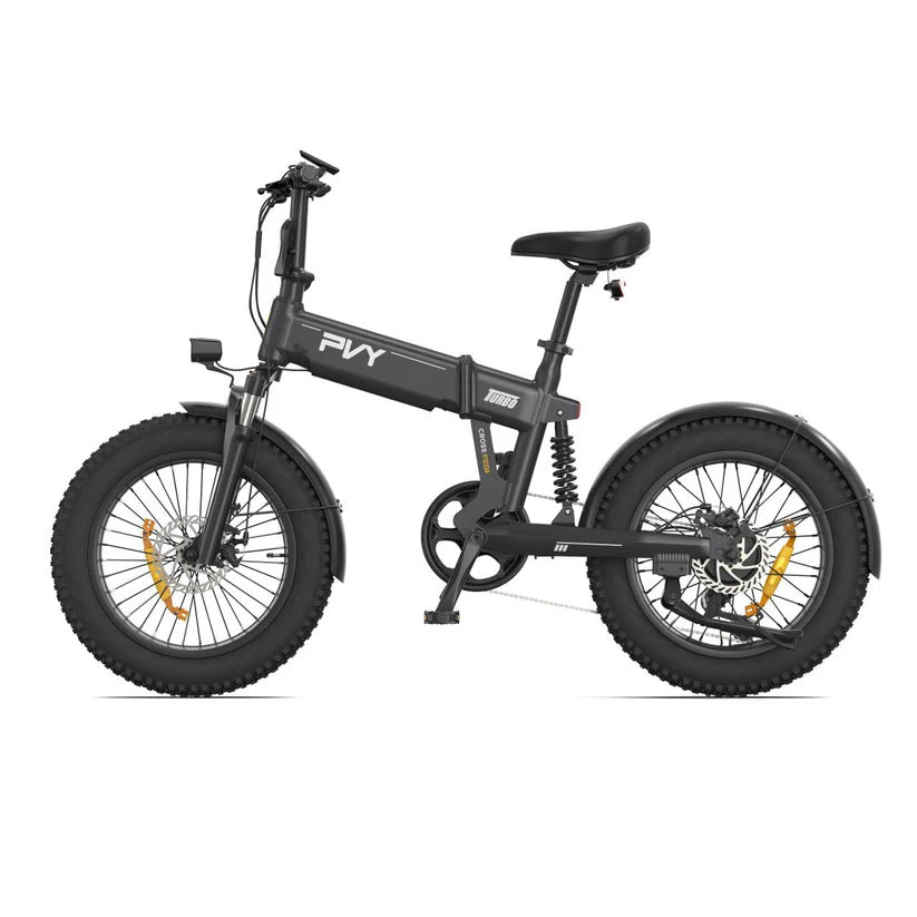 PVY Turbo 20" Vélo électrique pliant 250W Moteur 48V 13Ah Batterie