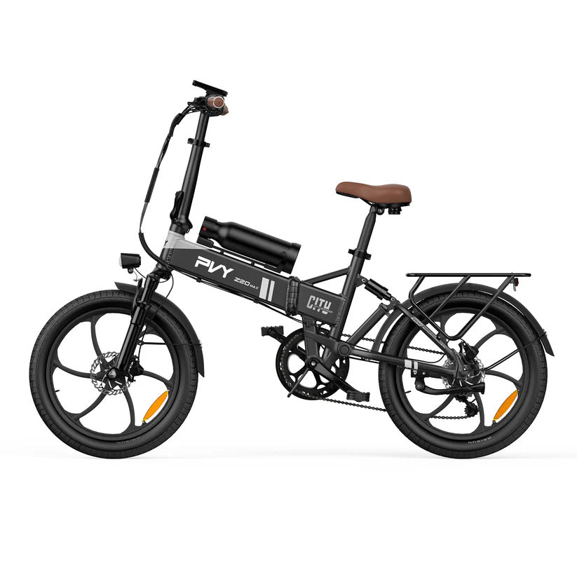 PVY Z20 Max 20" Vélo électrique pliant 250W Moteur 36V 15Ah+10.6Ah Batteries doubles