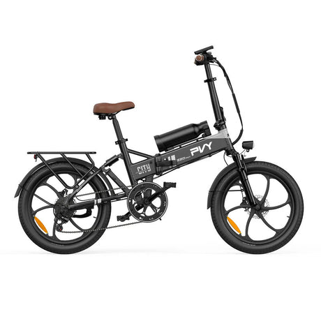 PVY Z20 Max 20" Vélo électrique pliant 250W Moteur 36V 15Ah+10,6Ah Double Batteries