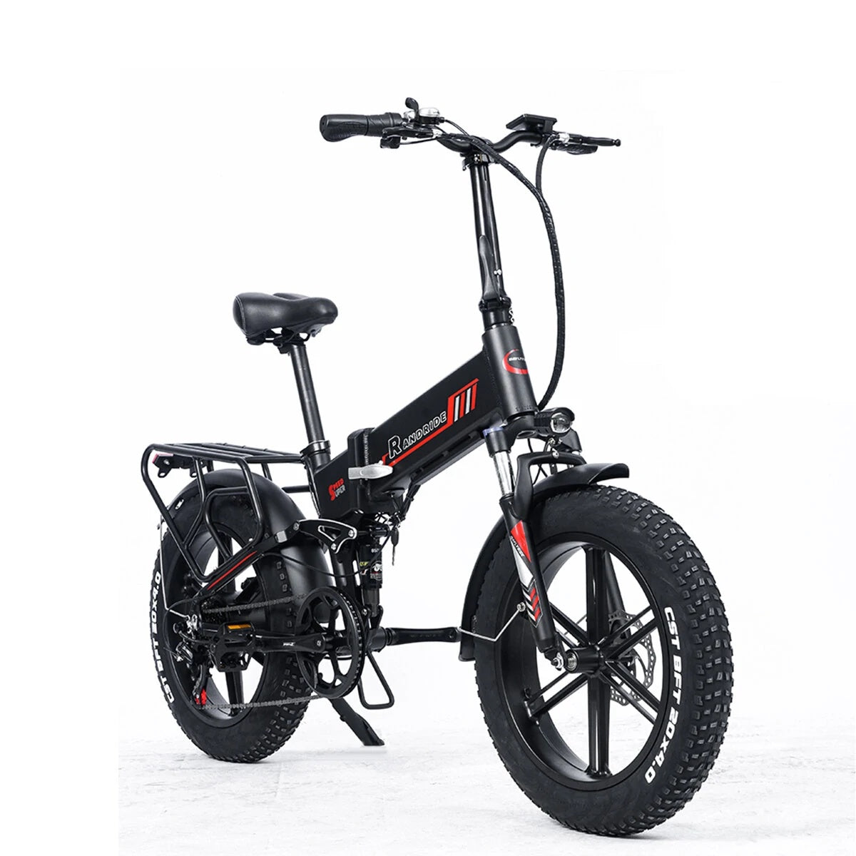 RANDRIDE YX20M 20" Vélo électrique pliant 1000W Moteur 48V 17Ah Batterie