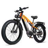 RANDRIDE YX80 26" Fat Tire Vélo électrique de montagne 1500W Moteur 48V 16Ah Batterie